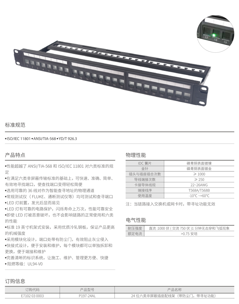 1634203026502497.jpg 六類非屏蔽配線架(帶尋址功能、防塵門).jpg
